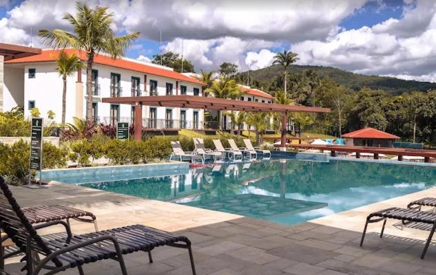Swimmingpoolen hos eller tæt på Quinta Santa Bárbara Eco Resort