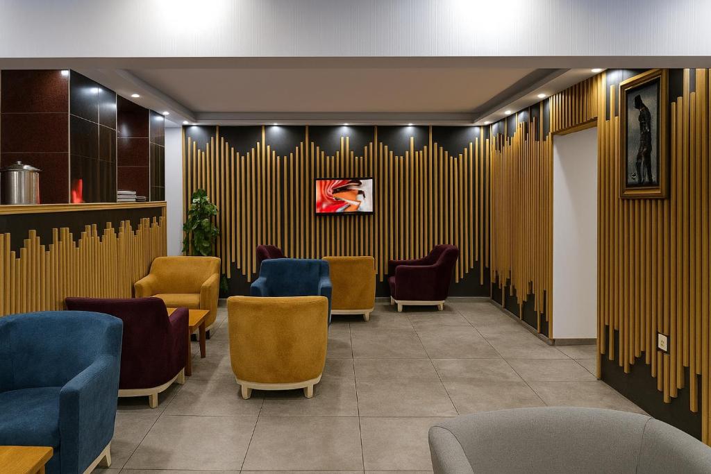 Χώρος καθιστικού στο Ramona Kale Hotel