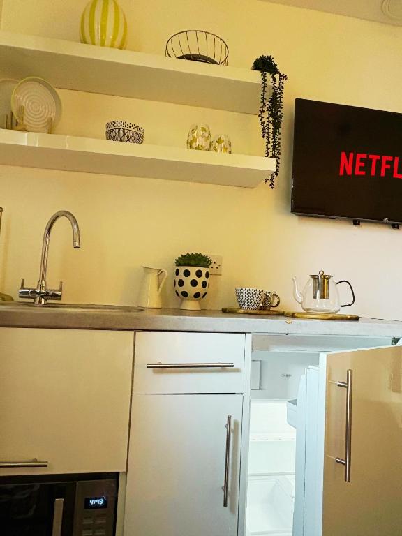 En-suite Double Room Park Royal with off-site Gym Access - Resim 15