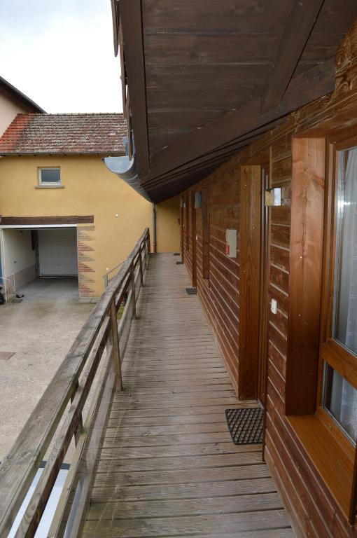 Balkón nebo terasa v ubytování Côté Midi Chambre d'hôte