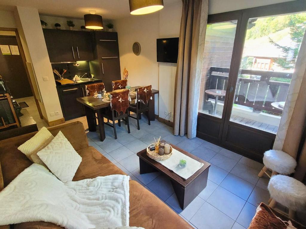 Appartement 4 pers, Les Gets avec piscine et garage