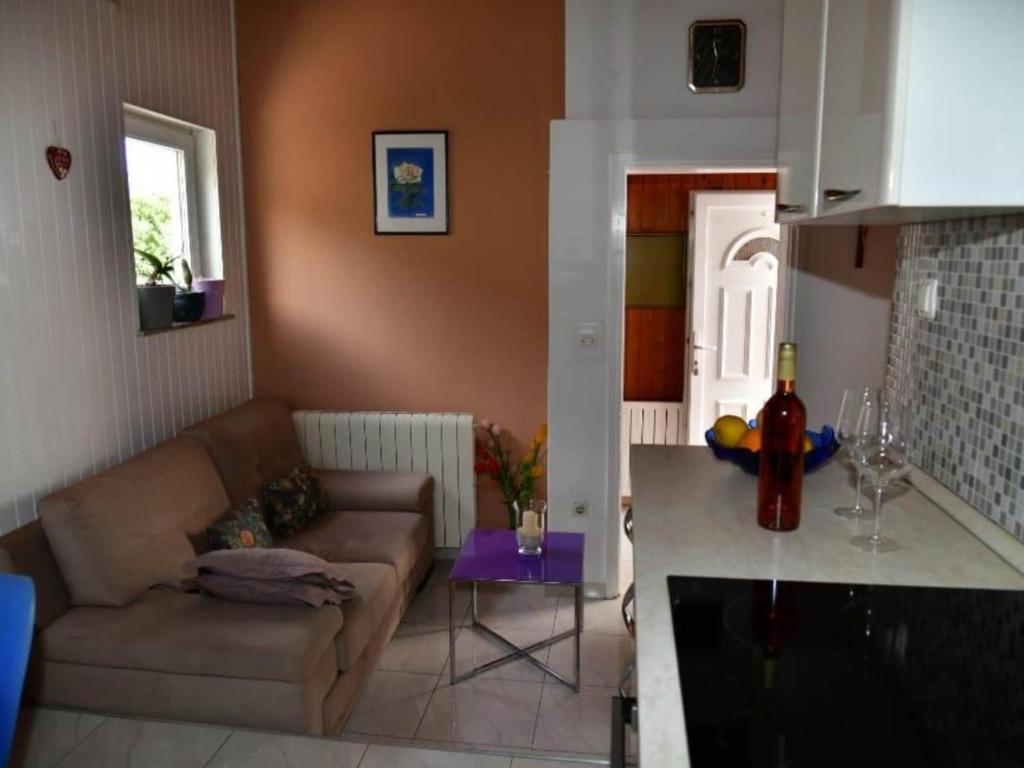 Posezení v ubytování Two bedroom apartment A4
