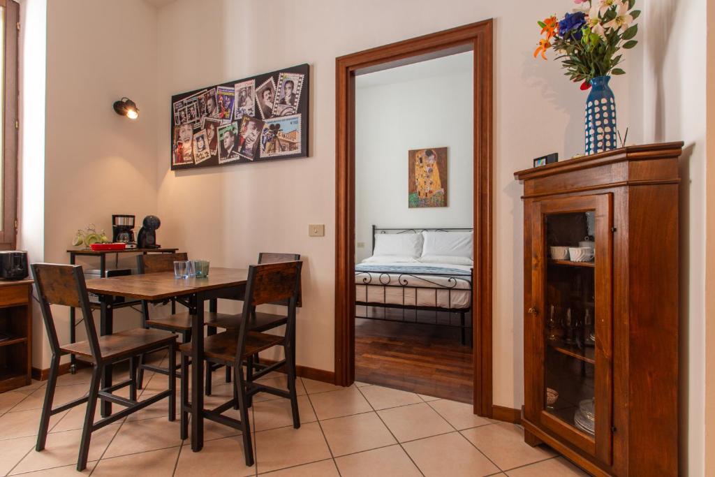 Postel nebo postele na pokoji v ubytování Casetta Stella - Affitti Brevi Italia