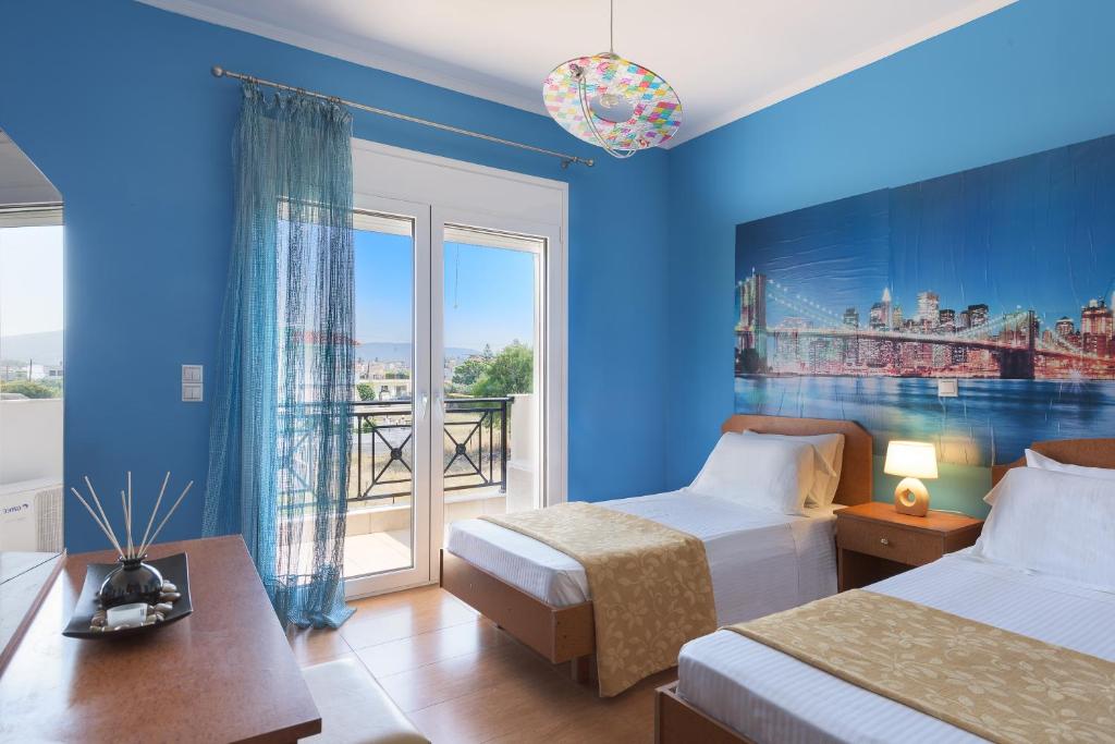 Zdjęcie z galerii obiektu Sunny Breeze Deluxe Villa Near Beach, Private Pool w mieście Kremasti