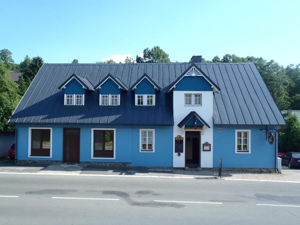 Modrý pension ziemā