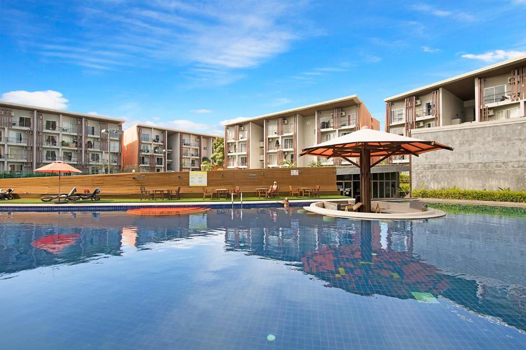 Swimmingpoolen hos eller tæt på Replay Comfortable Apartment