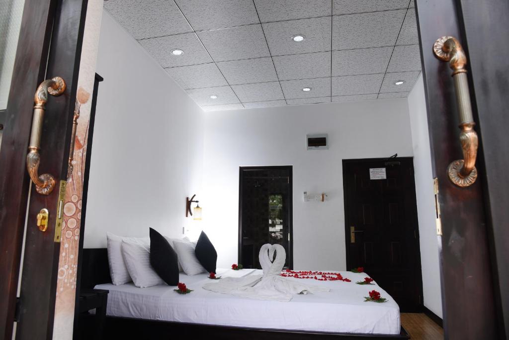 Voodi või voodid majutusasutuse L&D Lodge toas