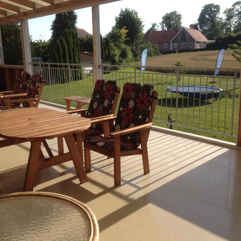Zahrada ubytování Borrby Frö B&B
