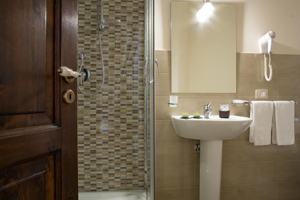 Kúpeľňa v ubytovaní B&B Palazzo Tornabene