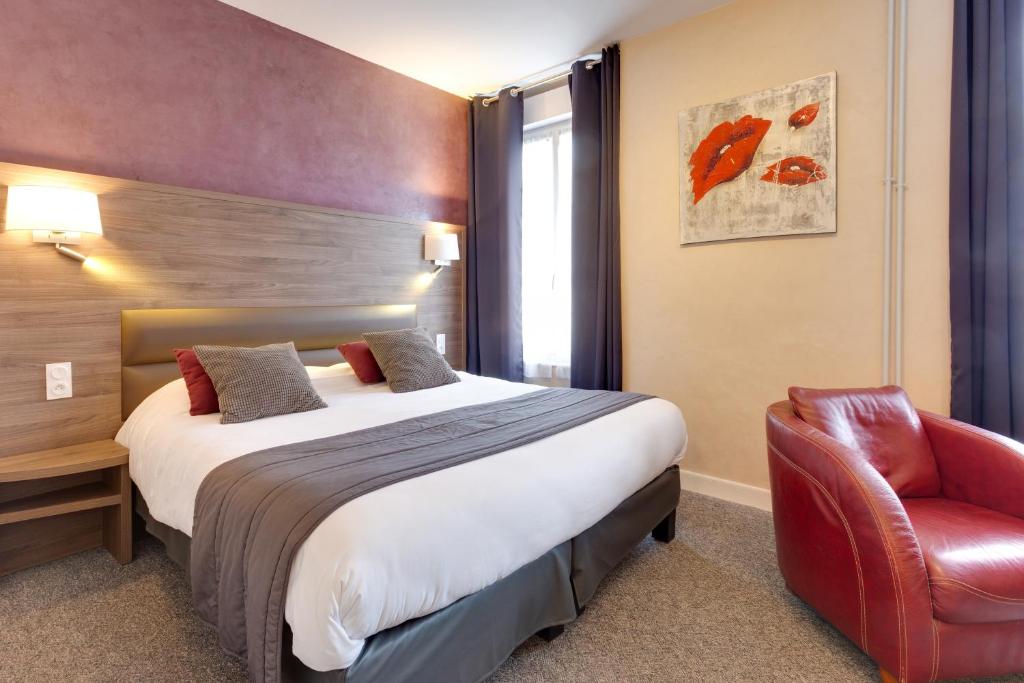 Brit Hotel le Cygne - Standaard Tweepersoonskamer