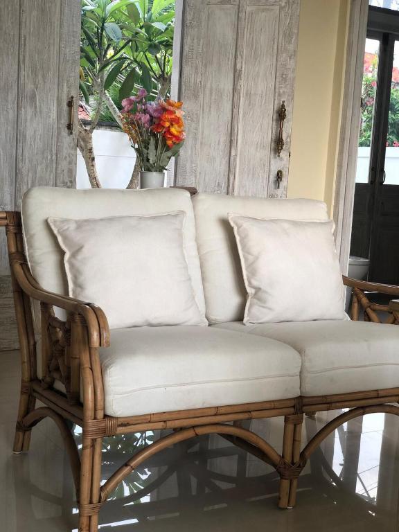 Posezení v ubytování The Casa Kirana