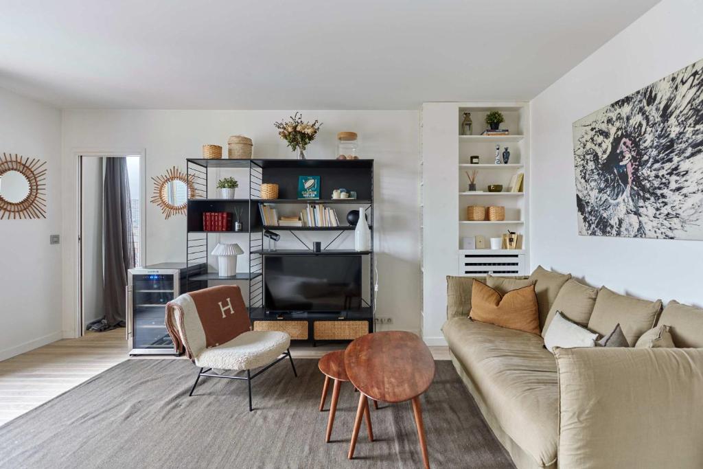 Charming Apartment 1 bedroom heart 16th in Paris
