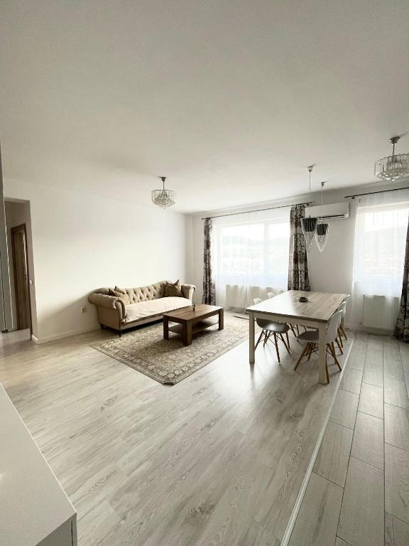 Posezení v ubytování Apartament Somesului Cluj- Floresti