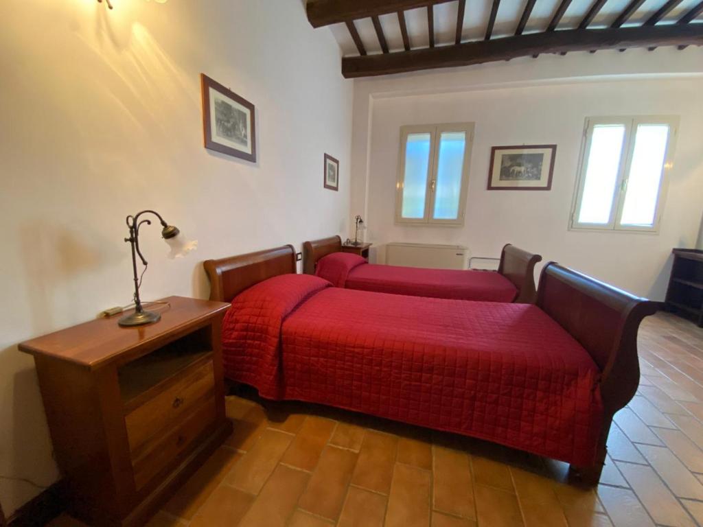 Agriturismo con piscina immerso nella natura La Bisa - Quadruple Room