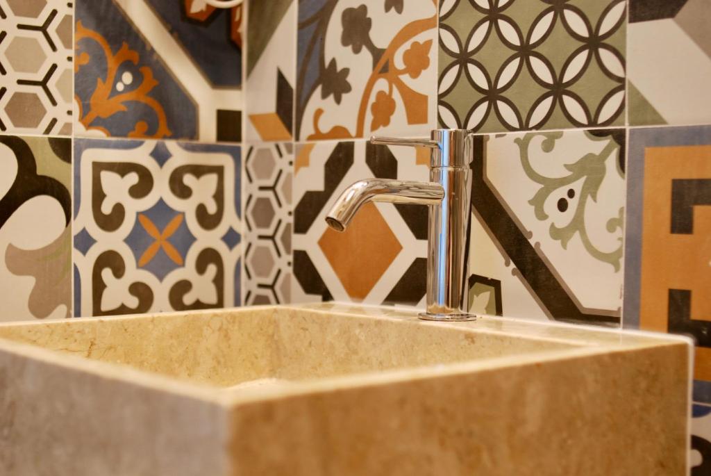 Ένα μπάνιο στο Villa Fontis Rapolano