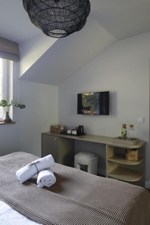Rezydencja na Wzgórzu w zielonym sercu Łodzi przy Parku Krajobrazowym Ruda Willowa - Habitación Estándar Doble O Twin