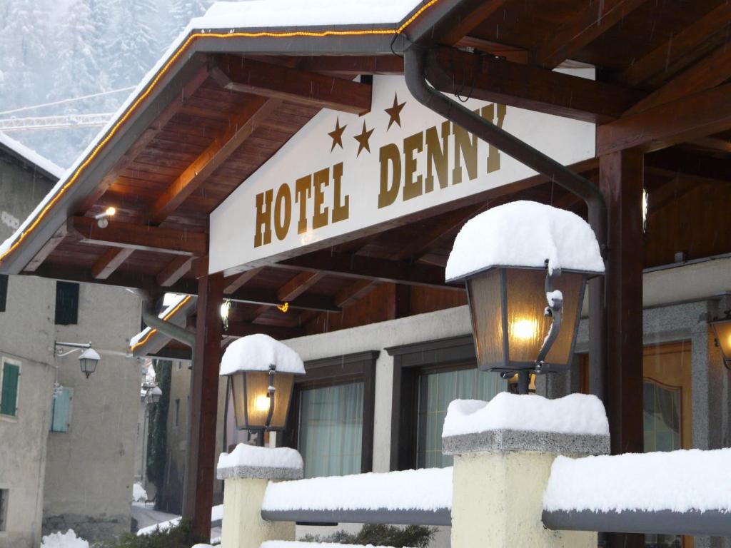 Hotel Denny v zimě