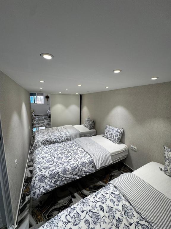 un gruppo di letti in una camera di CENTRUM F ad Alicante