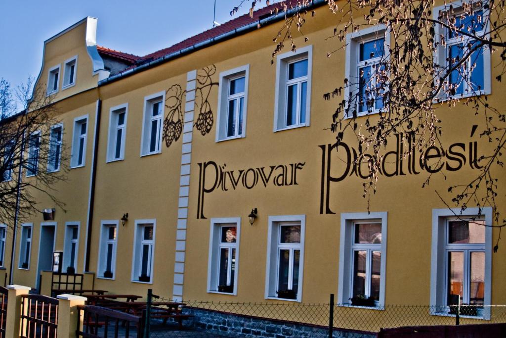 Budova, kde se penzion nachází