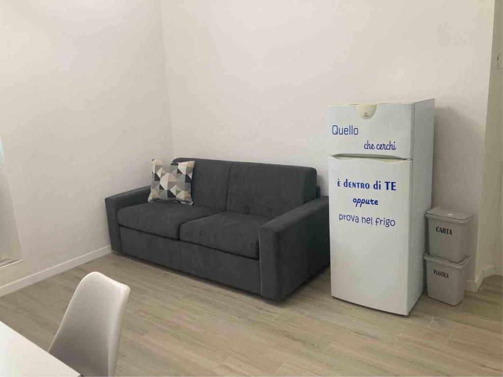 Ein Sitzbereich in der Unterkunft Casa Coralli