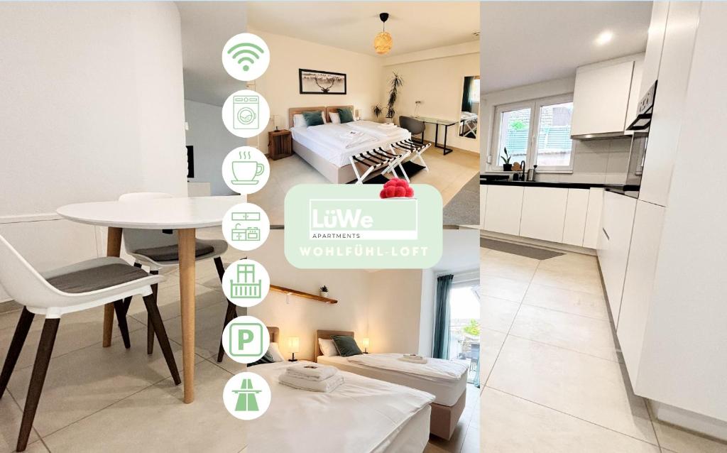 Η κουζίνα ή μικρή κουζίνα στο Wohlfühl-Loft für dein Schwarzwaldabenteuer