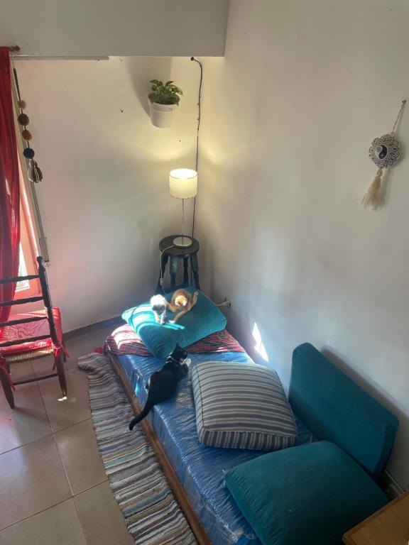 Et opholdsområde på Casa para estudiantes