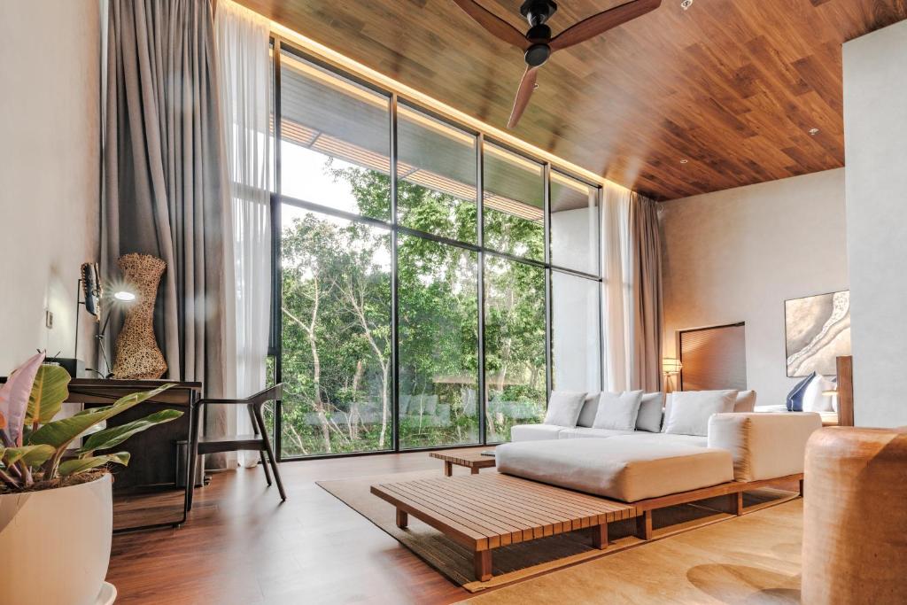 Ένα ή περισσότερα κρεβάτια σε δωμάτιο στο Piece Lio from Japan Managed by H Hospitality Group