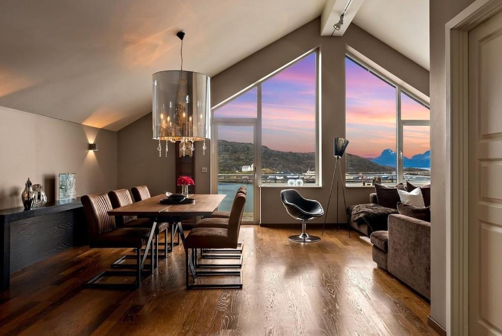Gallery image of Unique penthouse apartment in Bodø