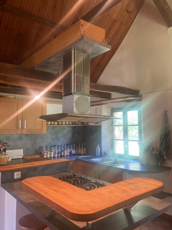 Nhà bếp/bếp nhỏ tại La Résidence Sycomorette