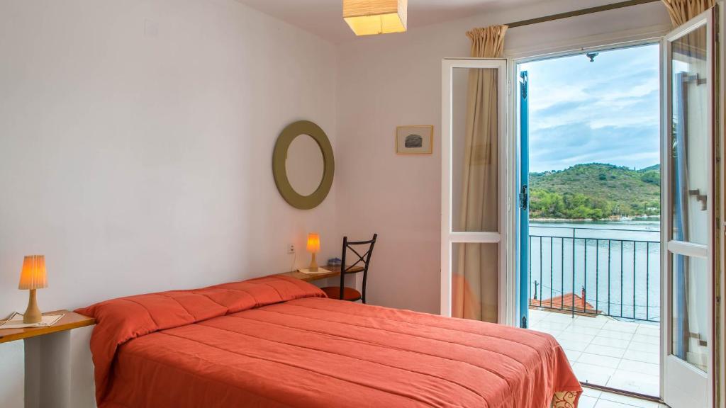 Nespecifikovaný výhled na hory nebo výhled na hory při pohledu z apartmánu