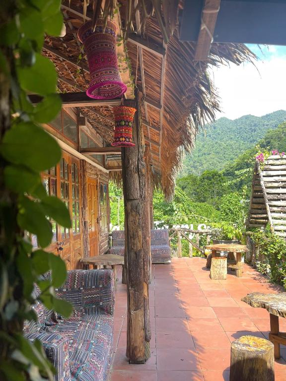 Ba be farmstay - Camera Quadrupla Con Balcone