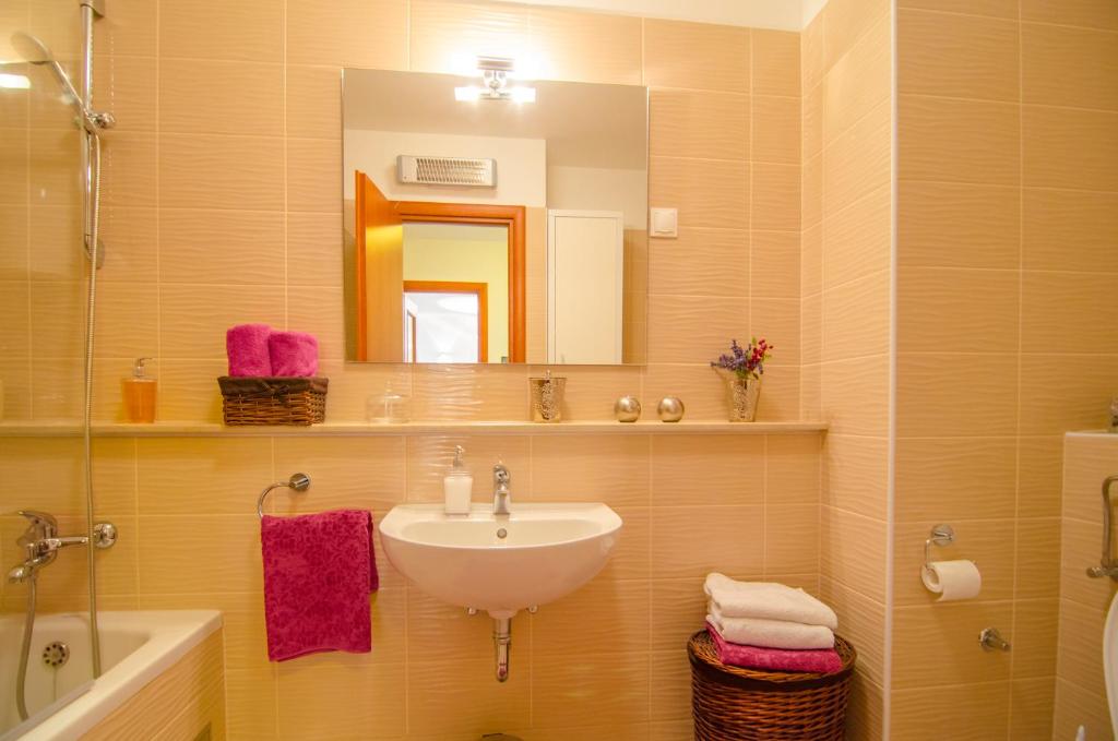 Kúpeľňa v ubytovaní Harmony Apartment