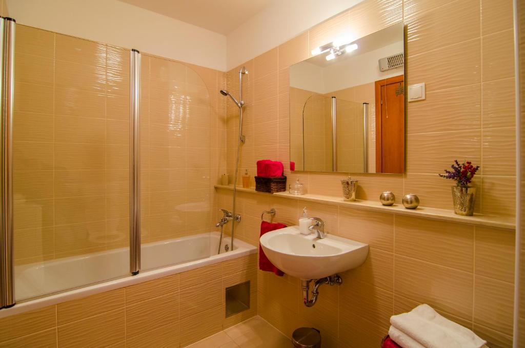 Kúpeľňa v ubytovaní Harmony Apartment