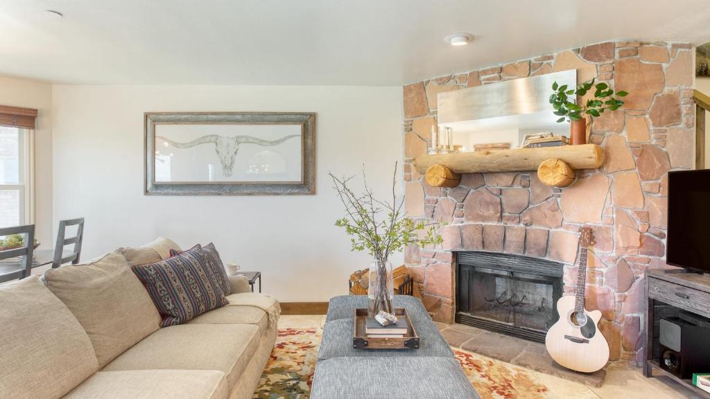 Istumisnurk majutusasutuses Snow King by AvantStay Close to the Slopes w Hot Tub