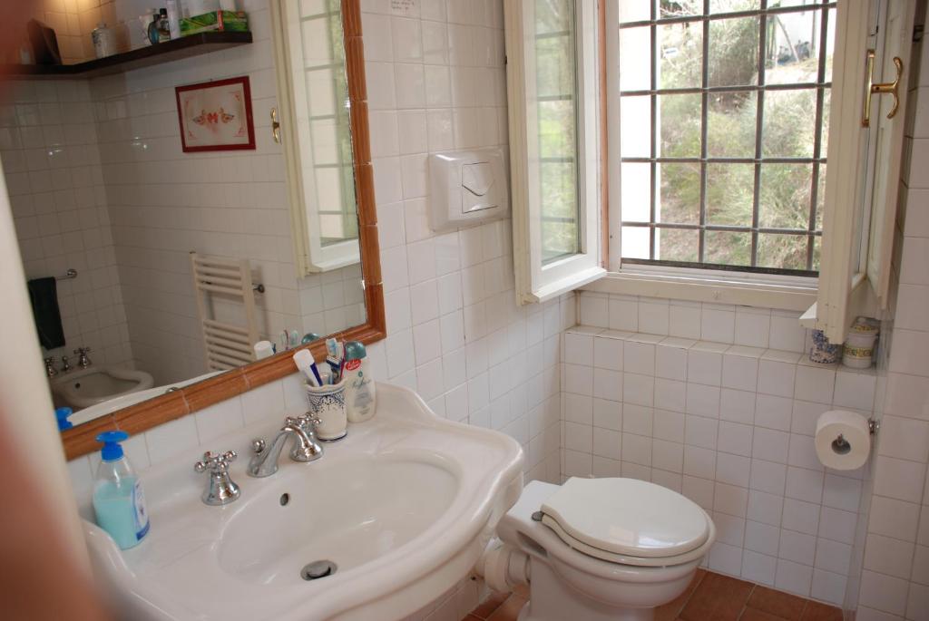 Ванная комната в Rubbiano House