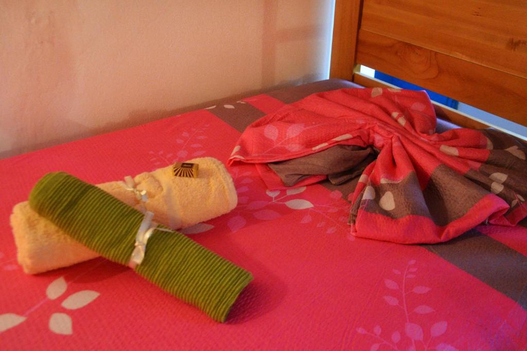 Postel nebo postele na pokoji v ubytování Skopje Hostel