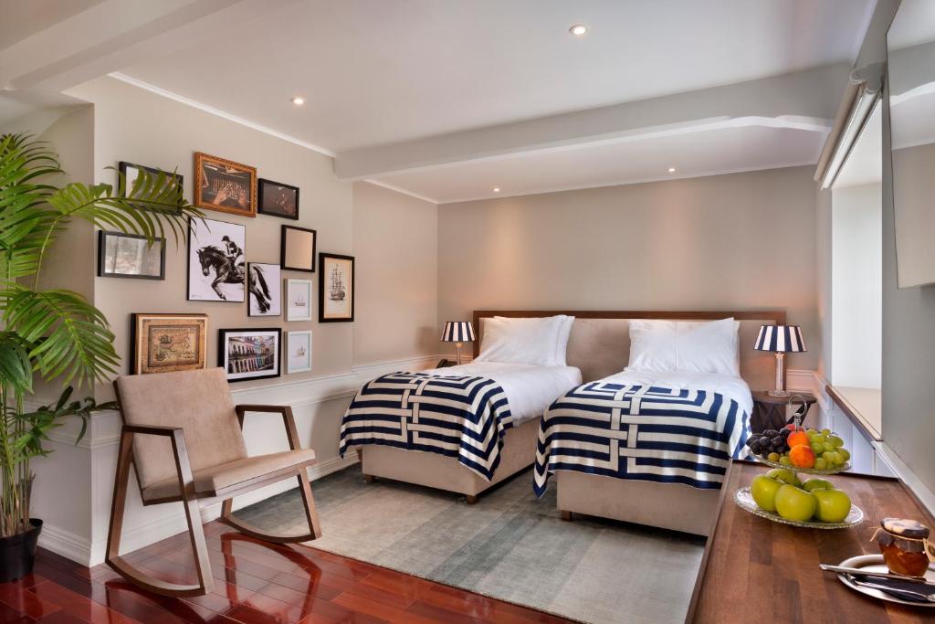 Posteľ alebo postele v izbe v ubytovaní Hotel Brown Beach House & Spa