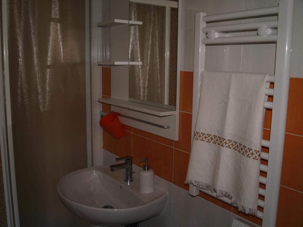 Koupelna v ubytování B&B Mamma Elena