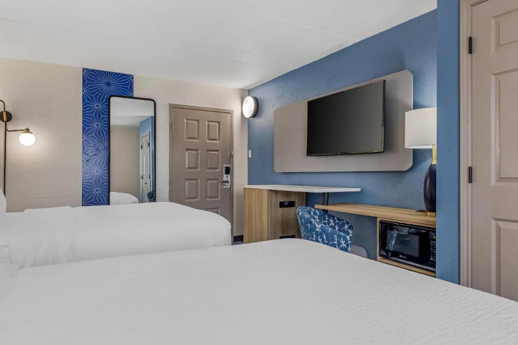 Sleep Inn & Suites Merrillville - 效率四人间 - 带两张大号床 - 禁烟