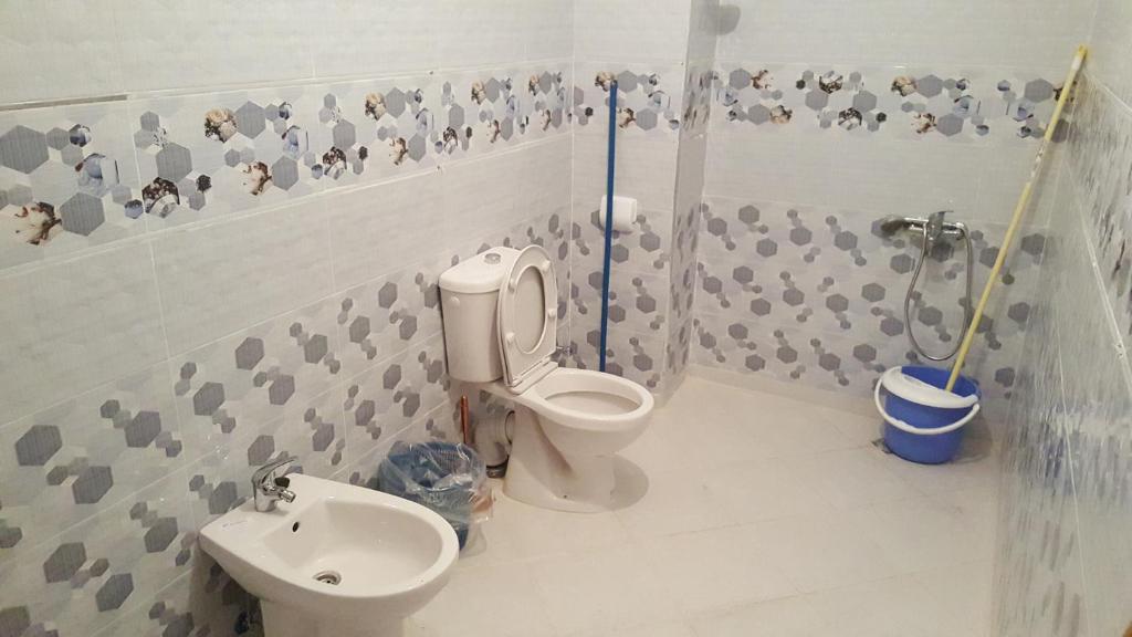 Koupelna v ubytování Oued Laou Apartment