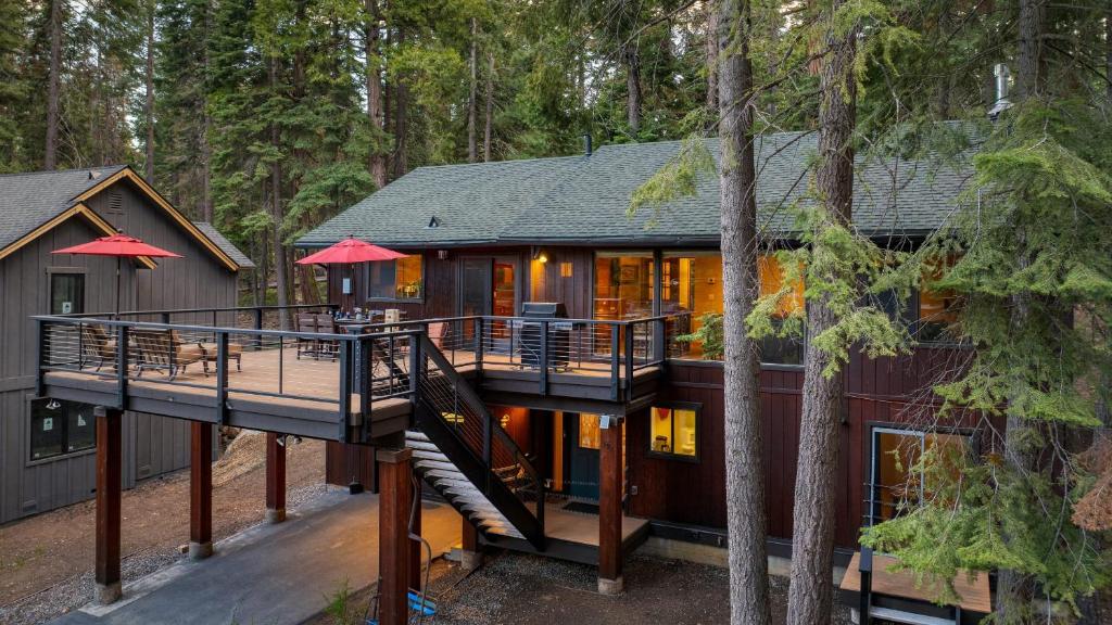 Budova, kde se prázdninový dům nachází