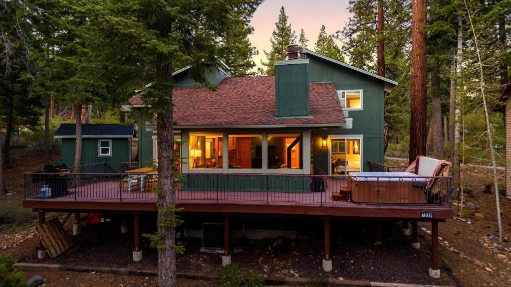 Budova, kde se prázdninový dům nachází