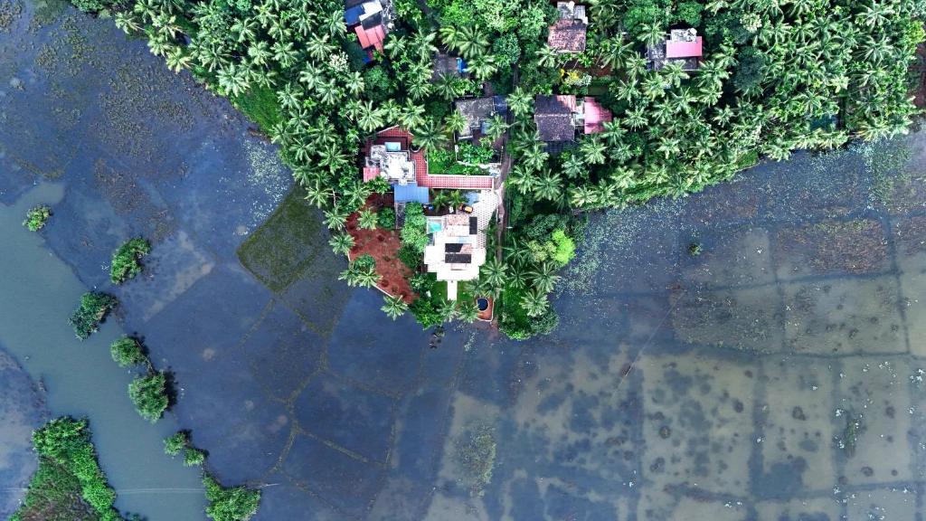 Άποψη από ψηλά του Samridhi Lake view