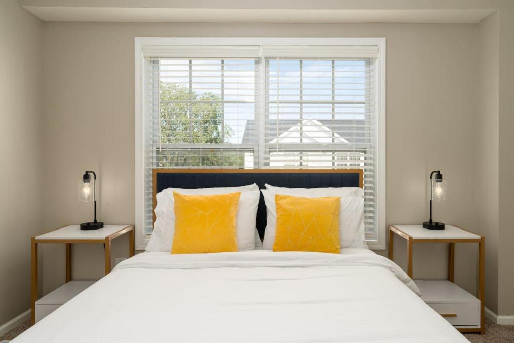 Ένα ή περισσότερα κρεβάτια σε δωμάτιο στο Affordable 3 bed Oakcreek