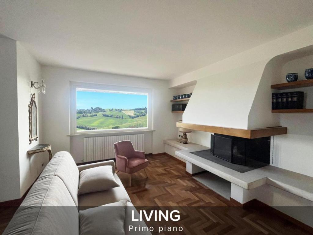 TV/trung tâm giải trí tại Villa Gelsi a Pesaro