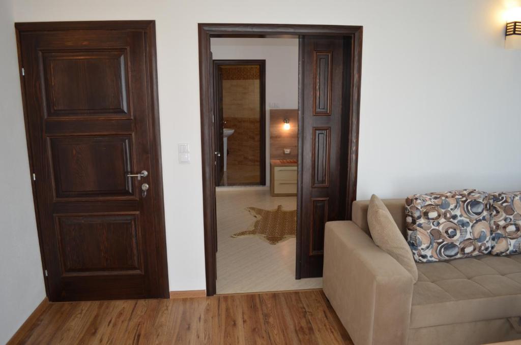 Posezení v ubytování B&B Lovac