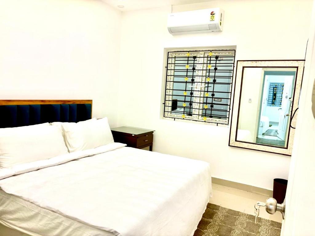 Katil atau katil-katil dalam bilik di C R Residency