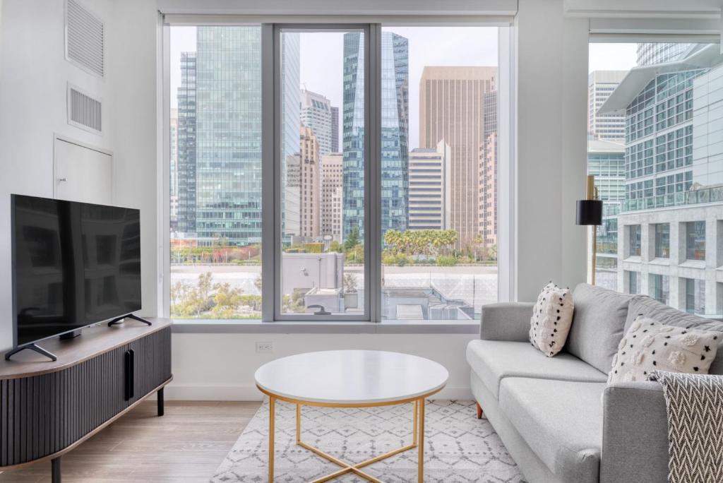 Rincon Hill 1BR w WD Gym Pool nr Tech HQs SFO-779（サンフランシスコ）：（最新料金：2026年）