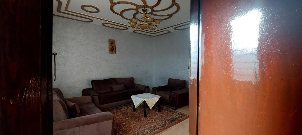 Χώρος καθιστικού στο El Borj apartment in fes-Fes