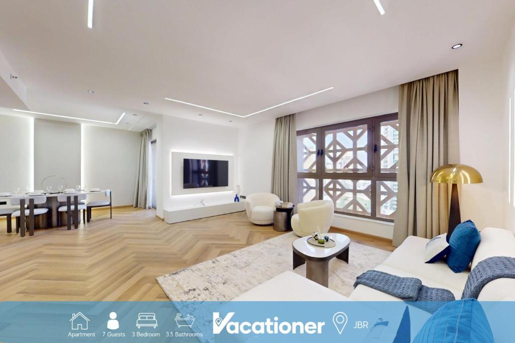 Vacationer I Upgraded , Luxury 2 Bedroom Apartment Near JBR Beach ... - Luxury Rentals By Beach With Prime Location